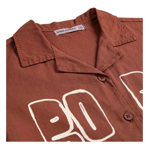 Bobo Choses - Bobo camisa de algodón orgánico | Marrón