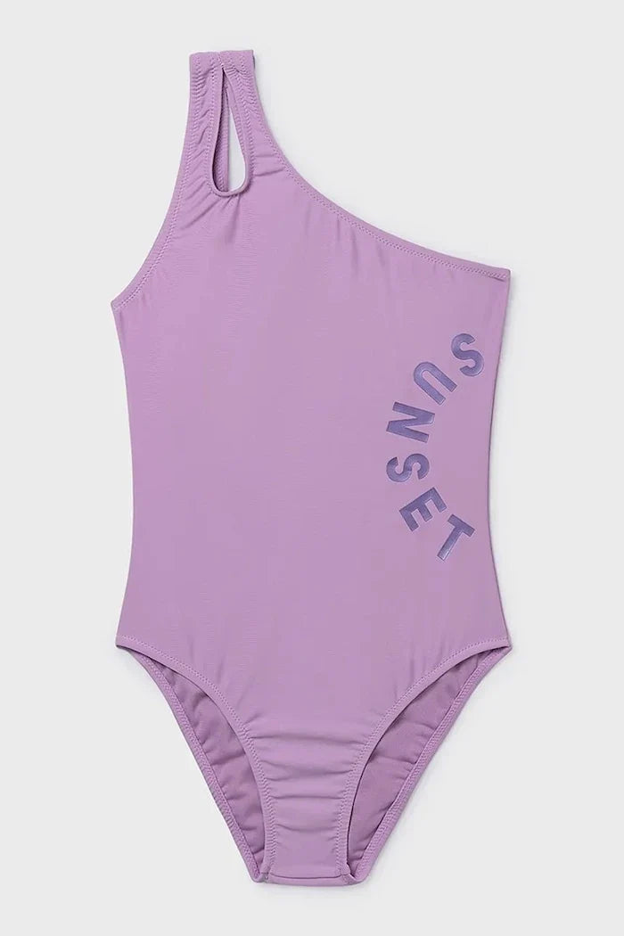 Mayoral - Traje de baño de una pieza para niña