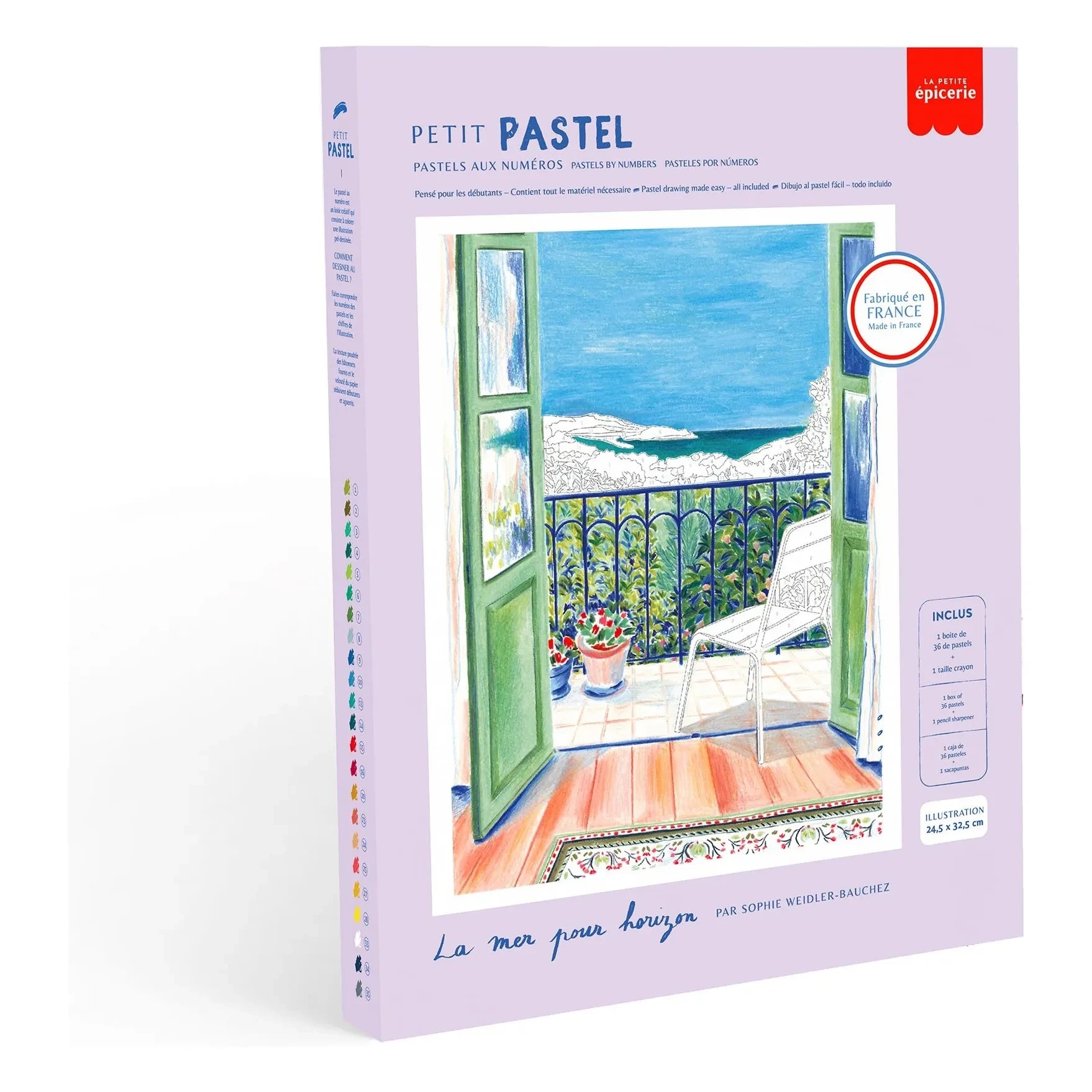 La Petite Épicerie - Set de pasteles por números - La Mer pour Horizon
