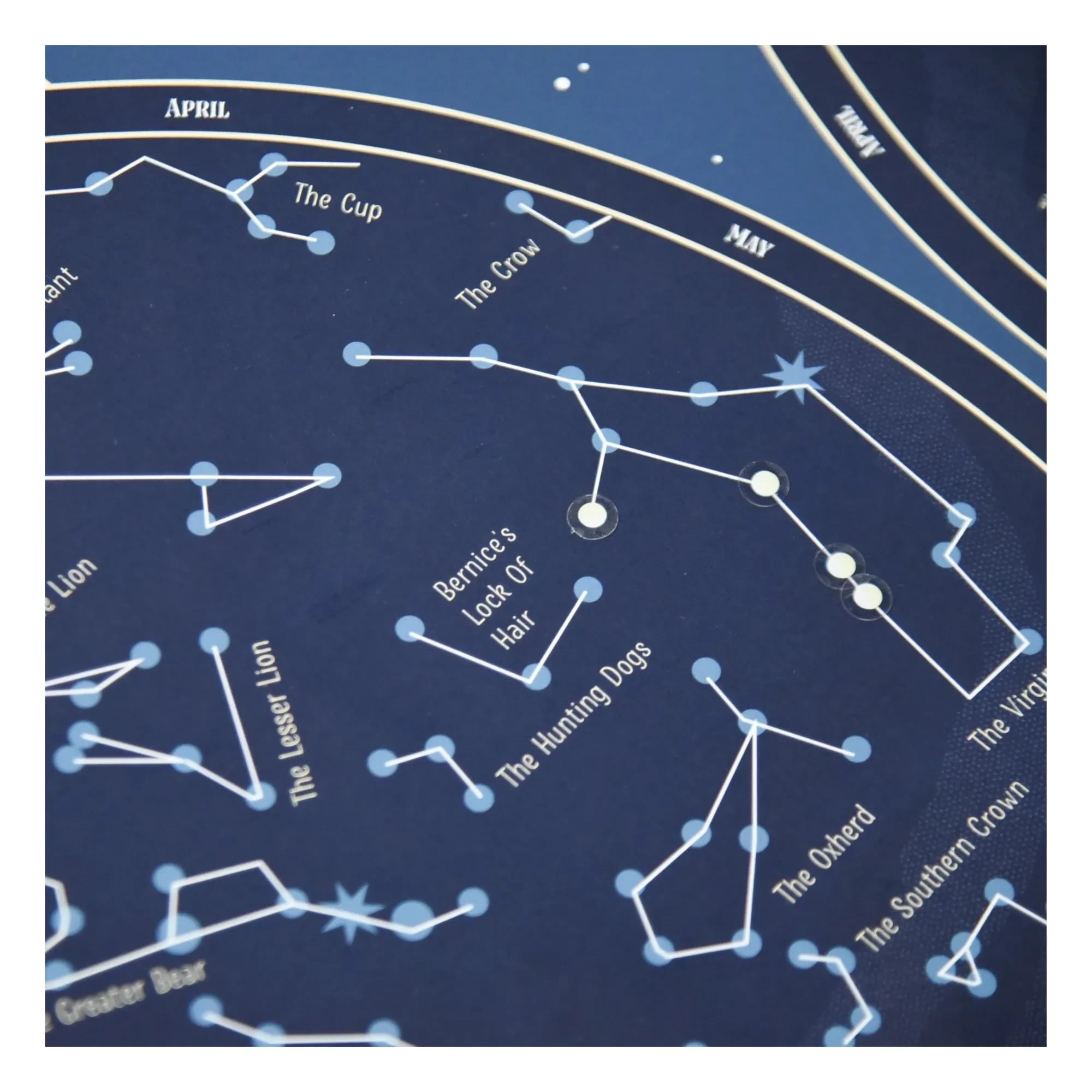 Poppik - Póster de constelaciones + Pegatinas