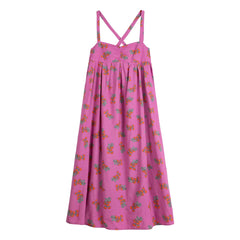 Bobo Choses - Vestido de algodón orgánico Juicy Tomatoes | Morado