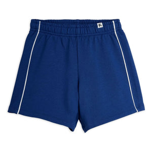Mini Rodini - Pantalón corto de algodón orgánico | Azul oscuro