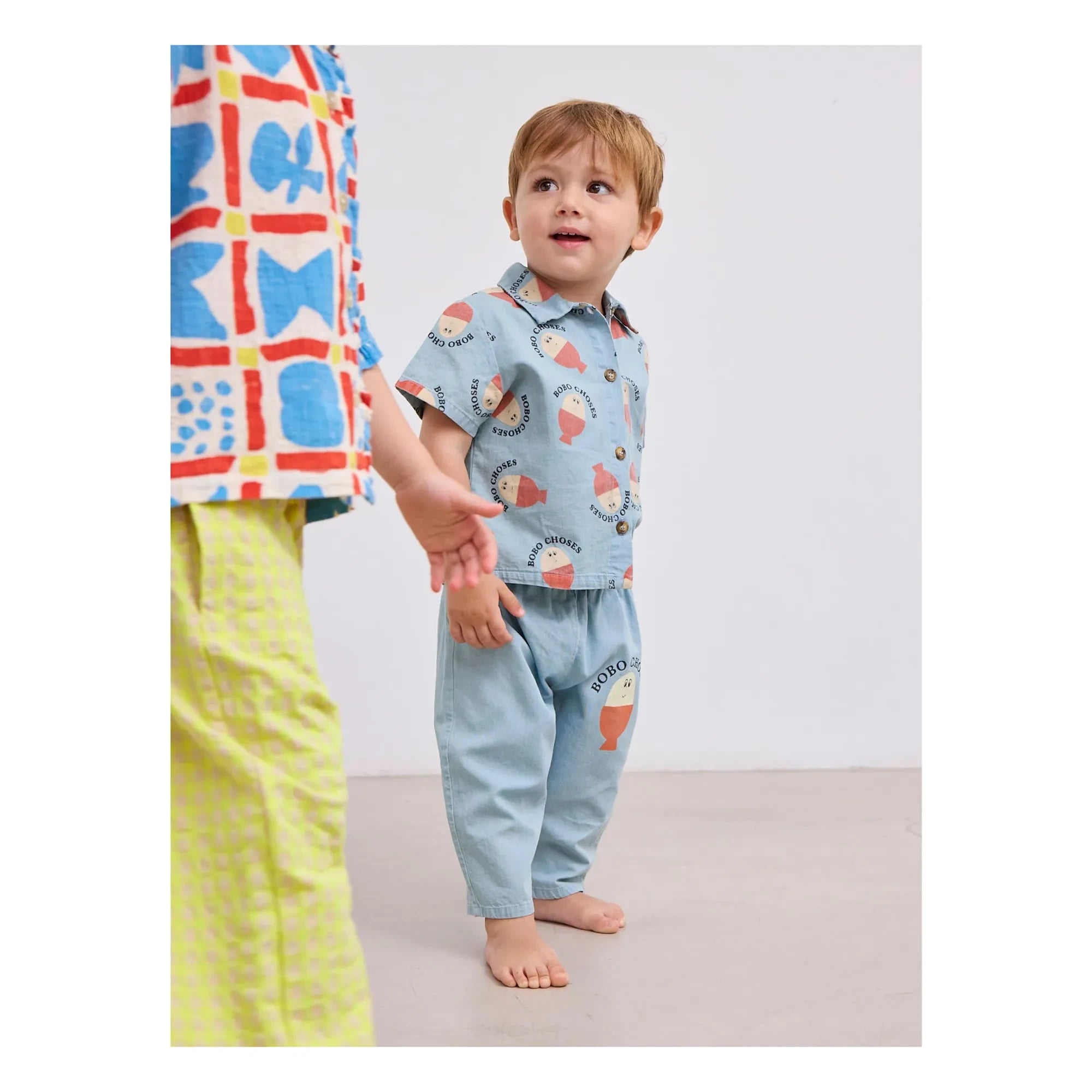 Bobo Choses - Bobo Denim Camisa Azul Claro | Azul
