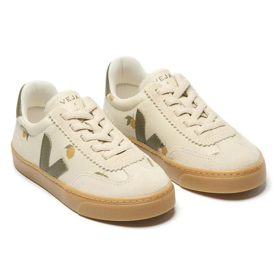 Veja - Small Volley Lemons Sneakers - Veja x Konges Slojd | Krem