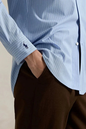 Camisa de algodón con elastano Polo Ralph Lauren para mujer