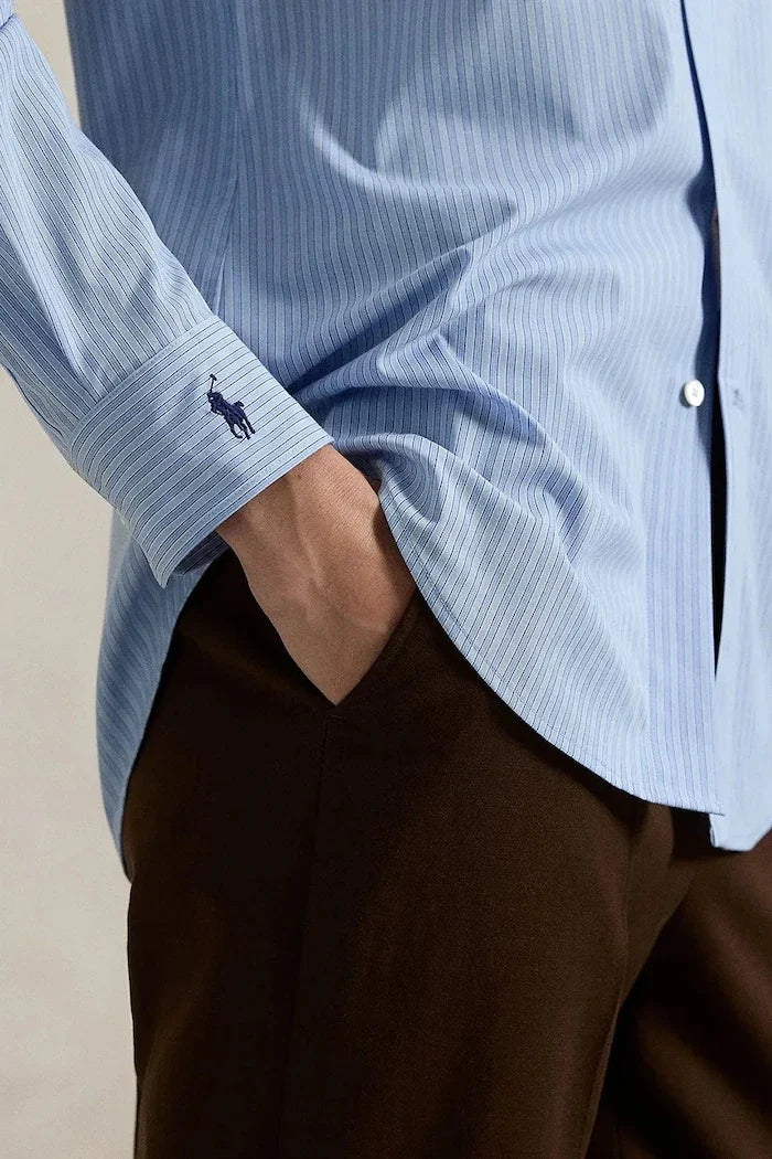 Camisa de algodón con elastano Polo Ralph Lauren para mujer
