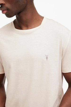 AllSaints - Camiseta Tonic de manga corta con cuello redondo