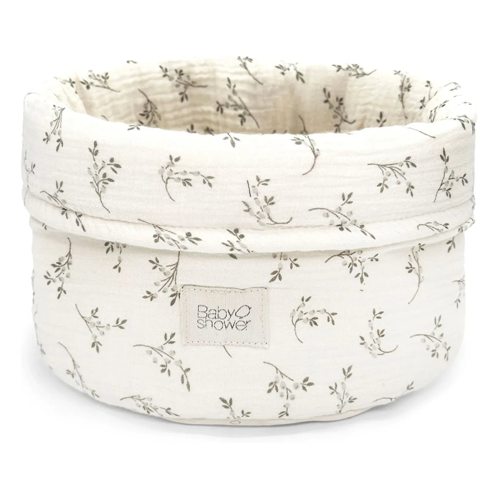 Babyshower - Cesta de almacenamiento Oliver Bloom | Crudo