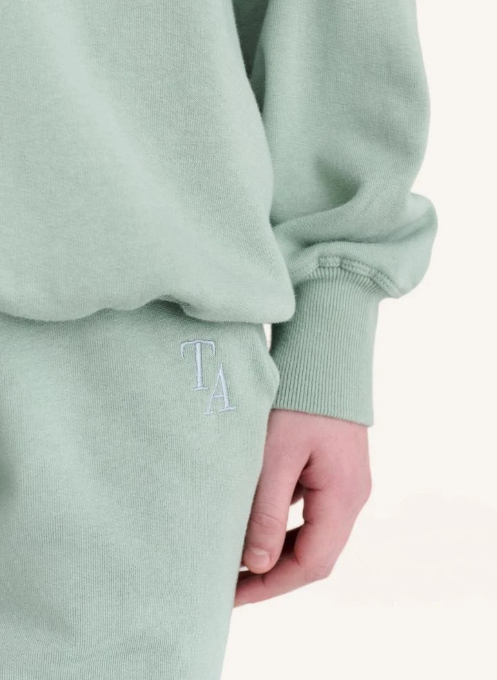 True Artist - Sweat N°14 Organik pamuk | Badem yeşili
