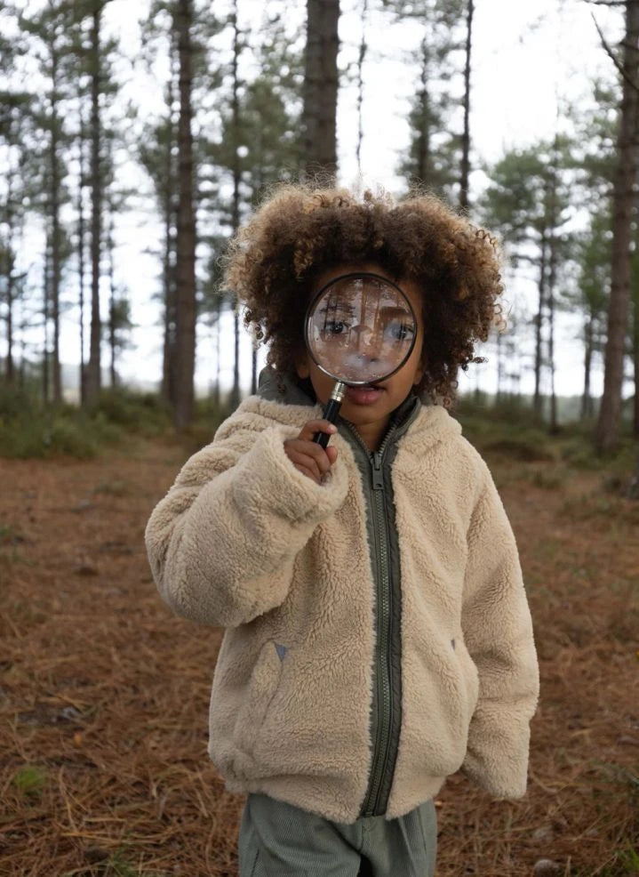 Töastie - Chaqueta de polar reversible doble cara | Salvia