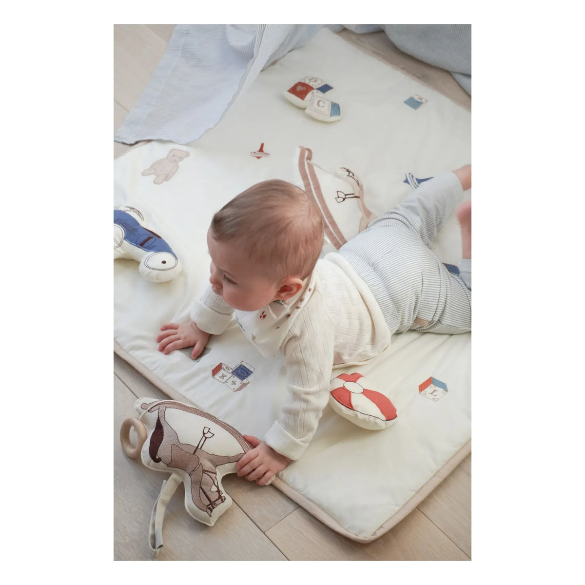 Alfombra de juegos Cam Cam - Vintage Toys | Beige