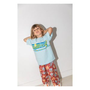 Club Trésor - Camiseta de club de playa | Azul claro