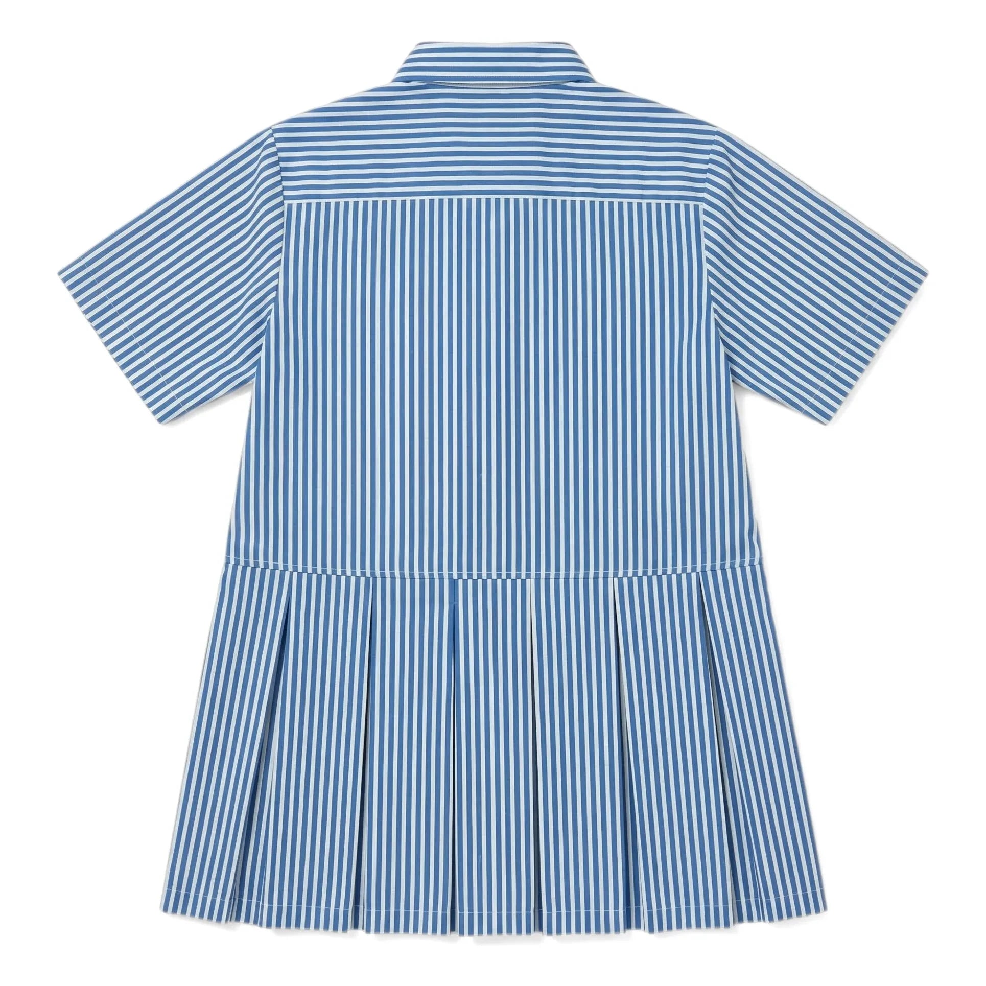 Finger in the nose - Vestido a rayas Dakota | Azul