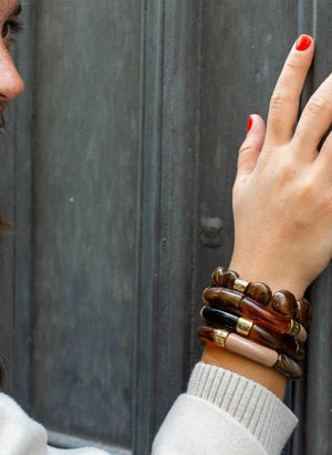 Parabaya - Pulsera de Cacao Bombom | Marrón