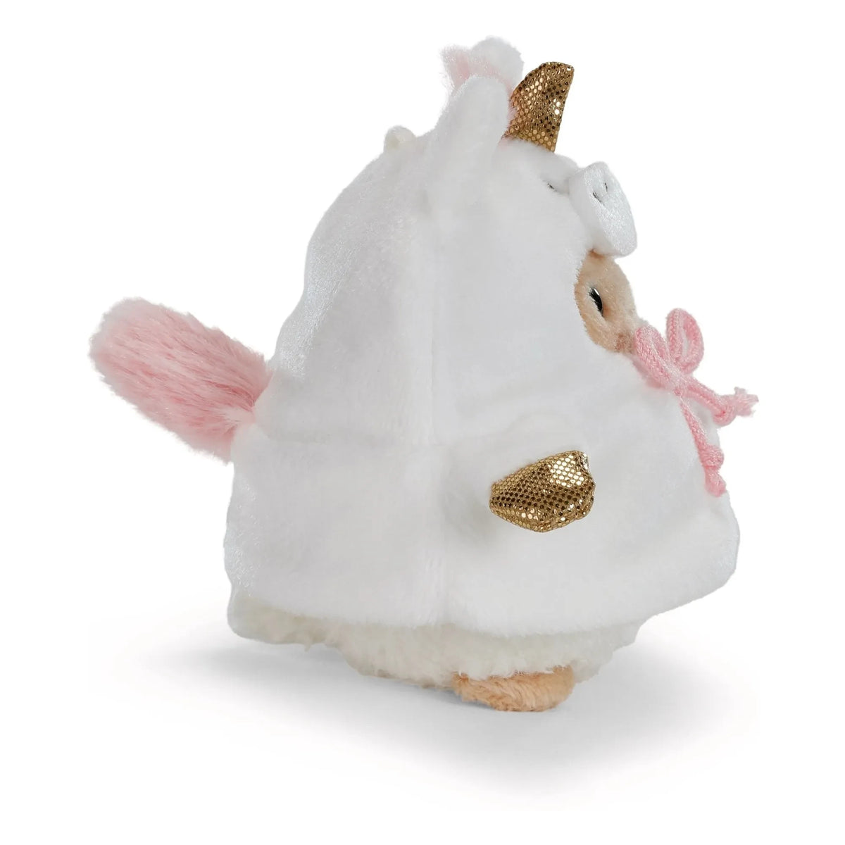 Nici - Peluche de Mouton Wools disfrazado de unicornio | Blanco