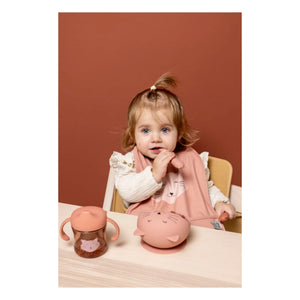 Trixie - Set de comida para bebé Sra. Gata | Rosa