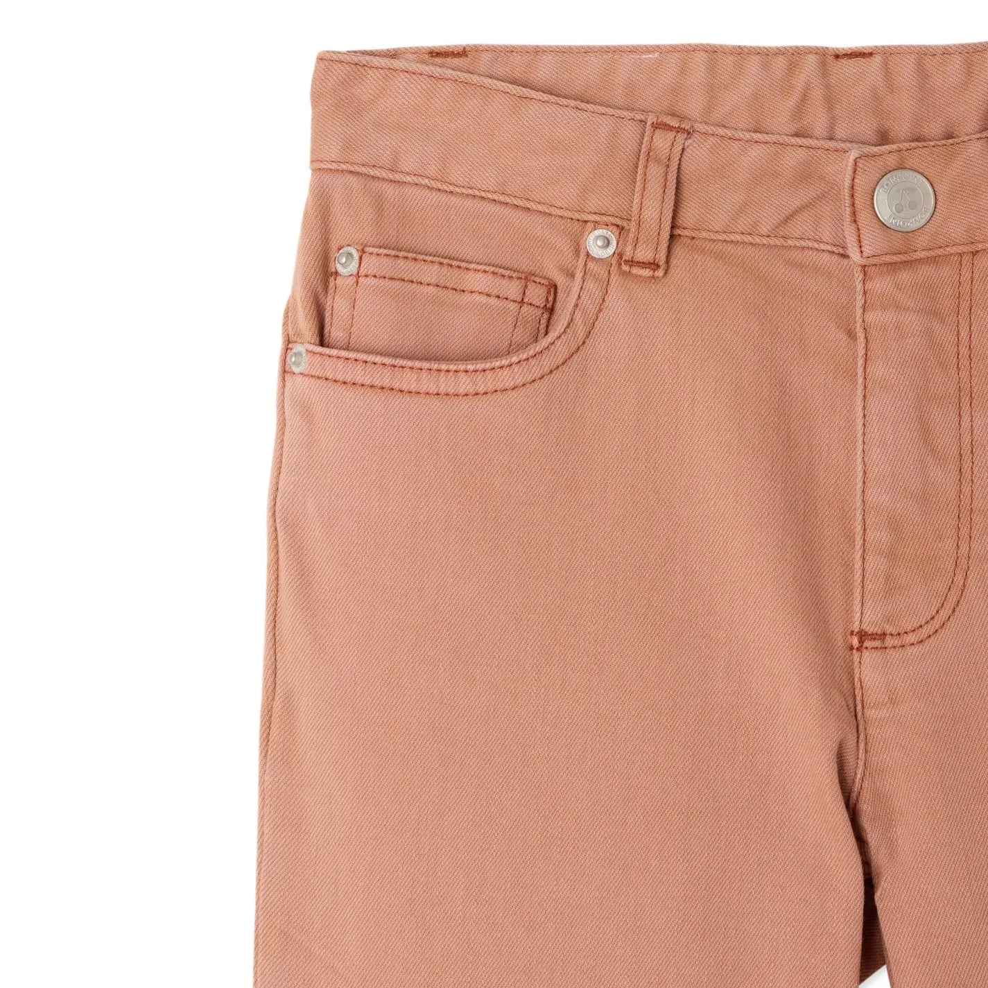 Bonpoint - Pantalones Jayjay de algodón orgánico | Rosa empolvado