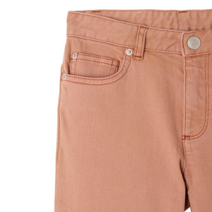 Bonpoint - Pantalones Jayjay de algodón orgánico | Rosa empolvado