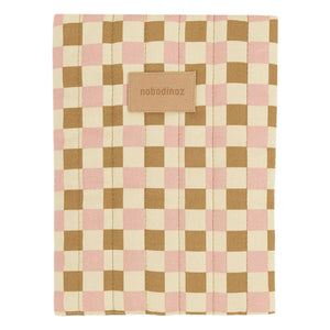 Nobodinoz - Funda de libro sanitario Hyde Park Mosaic | Rosa