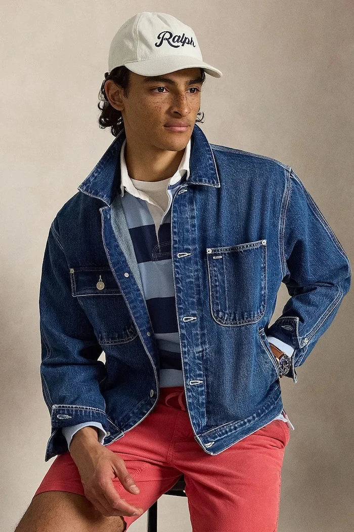 Camiseta de manga larga de algodón para hombre Polo Ralph Lauren
