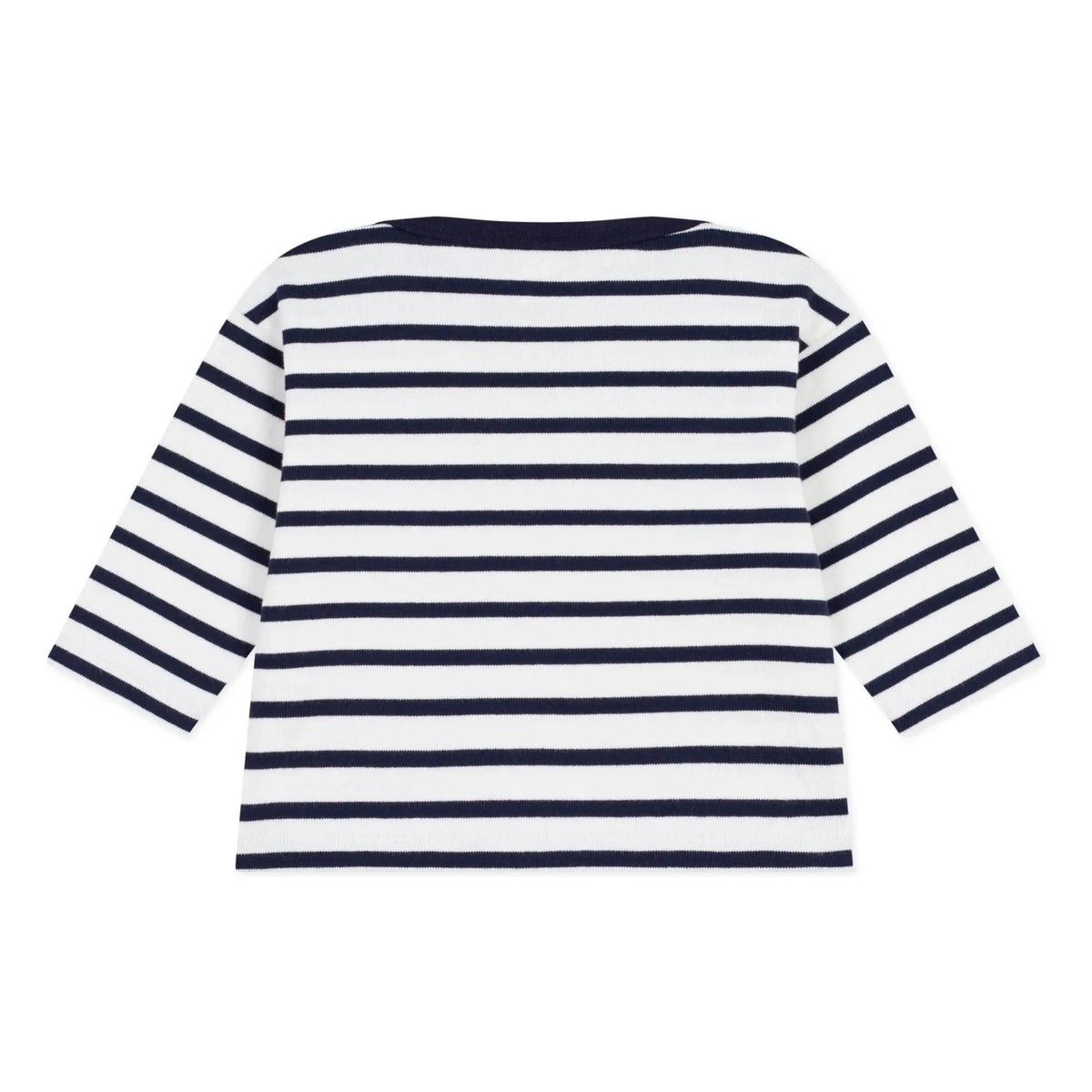 Petit Bateau - Camiseta Bebé Marinera | Blanco