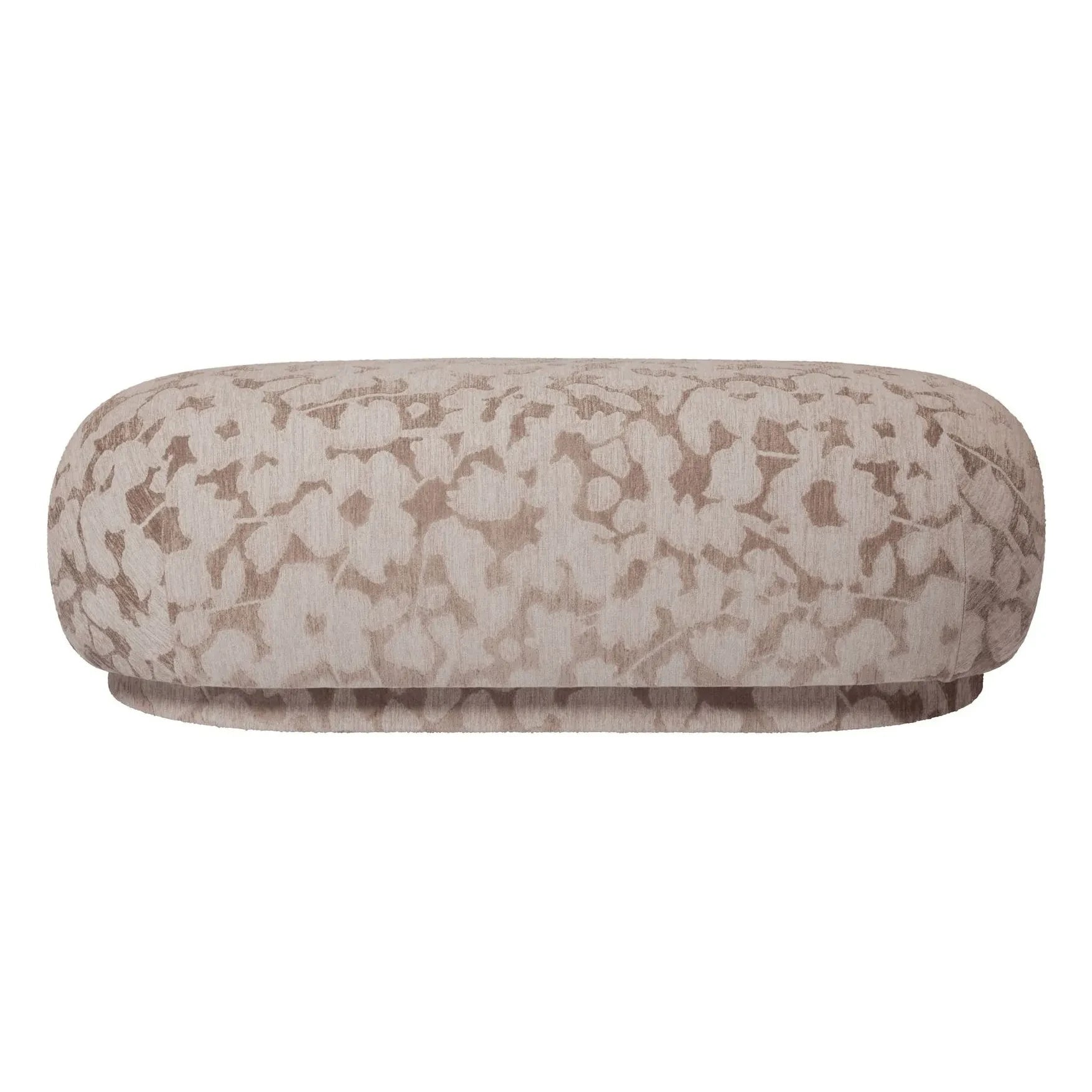 Ferm Living - Puf largo Rico Cilla | Beige topo