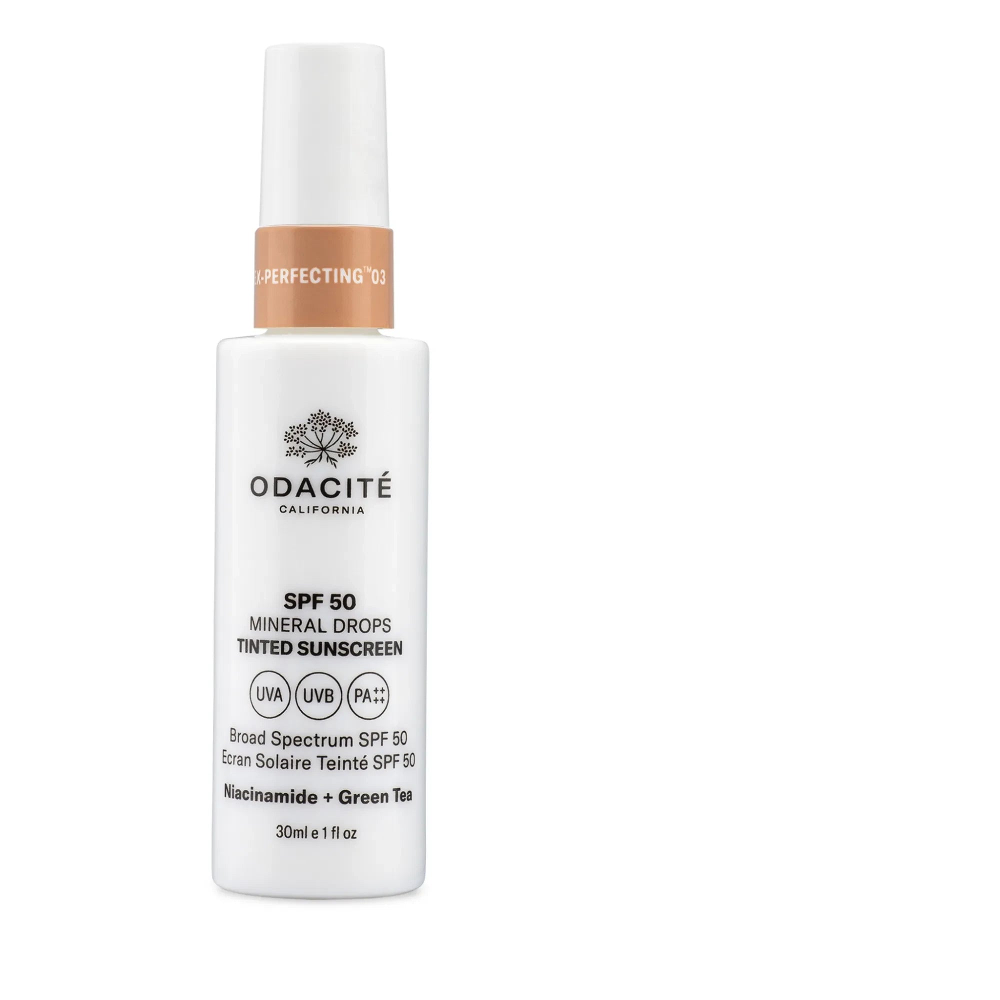 Odacité - Mineral Damlalı Renkli Güneş Kremi SPF 50 Flex-Perfecting™ - 30 ml | 03