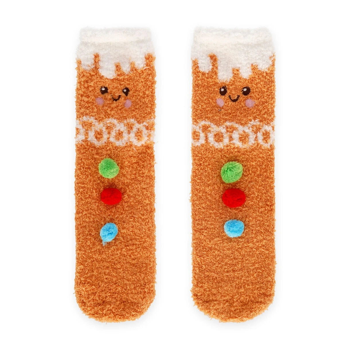 Legami - Calcetines Antideslizantes de Jengibre para Adultos - ¡Una Compatibilidad Perfecta!