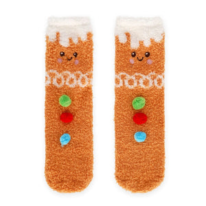 Legami - Calcetines Antideslizantes de Jengibre para Adultos - ¡Una Compatibilidad Perfecta!