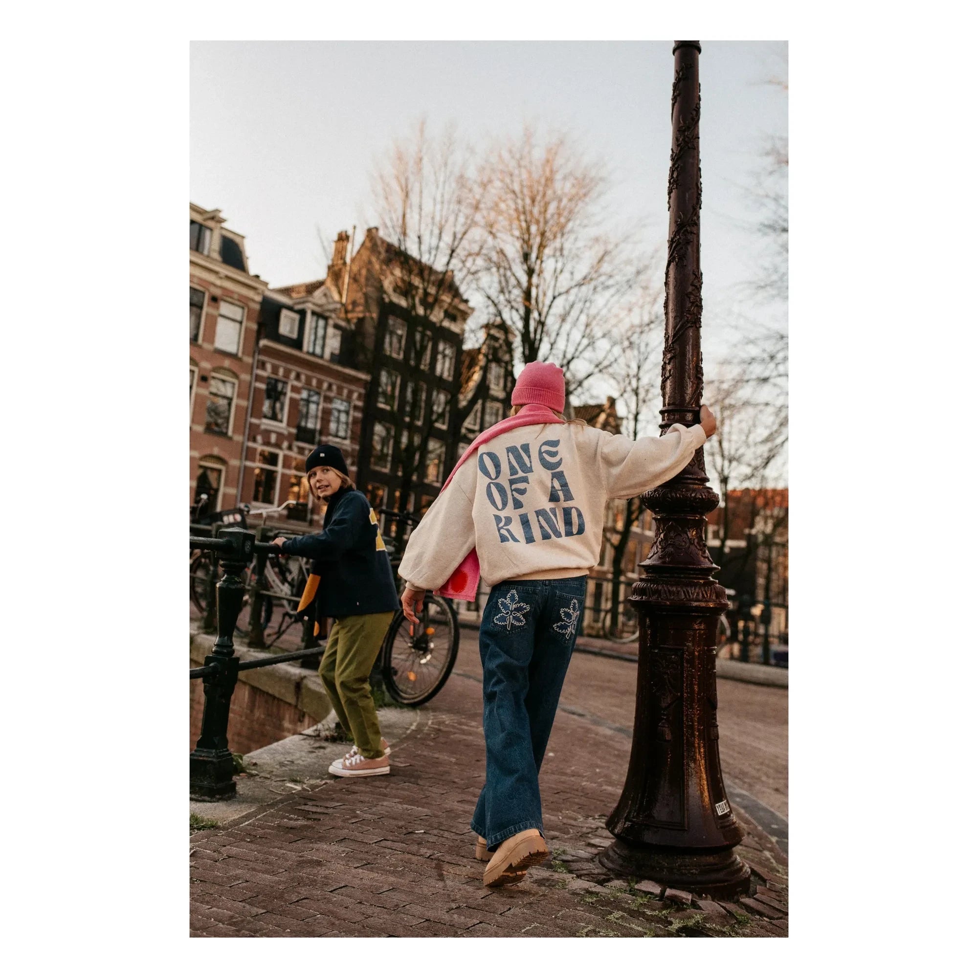 Jenest - Sudadera de algodón orgánico Pippa | Crudo