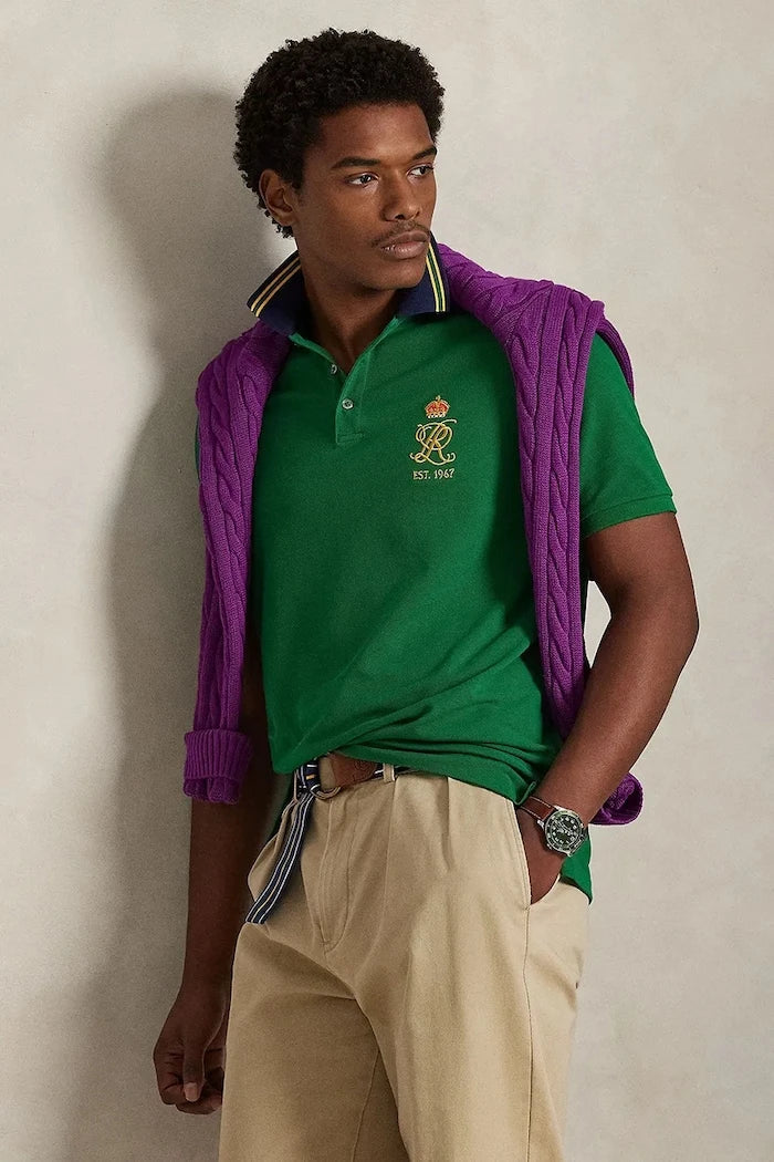 Polo Ralph Lauren Camiseta de algodón con cuello