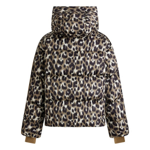 Fusalp - Chaqueta de esquí Ada Leopar | Marrón claro
