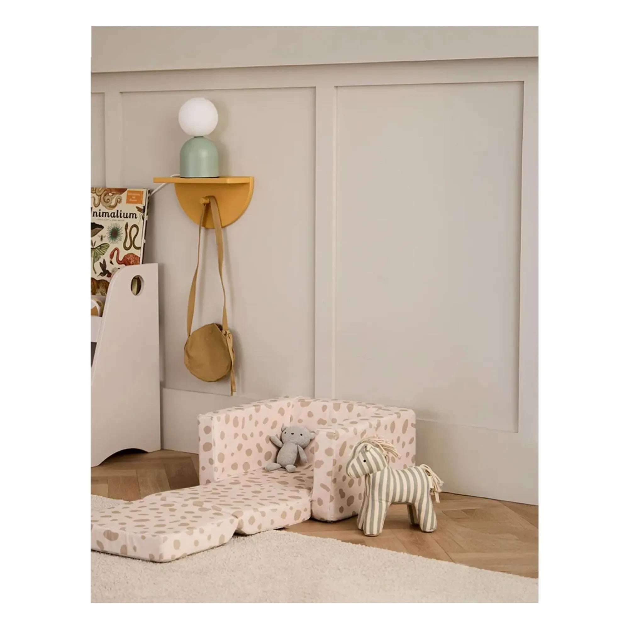 Kid's Concept - Sillón con lunares | Gris