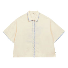 a.p - Vacaciones camisa de algodón | Crudo