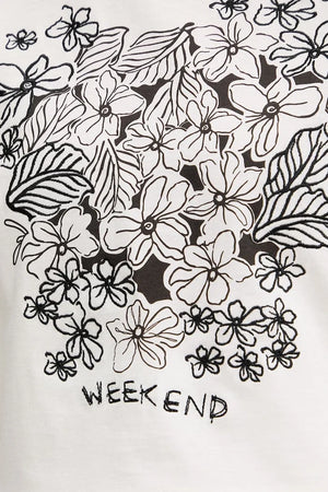 Camiseta de algodón BORA de Weekend Max Mara