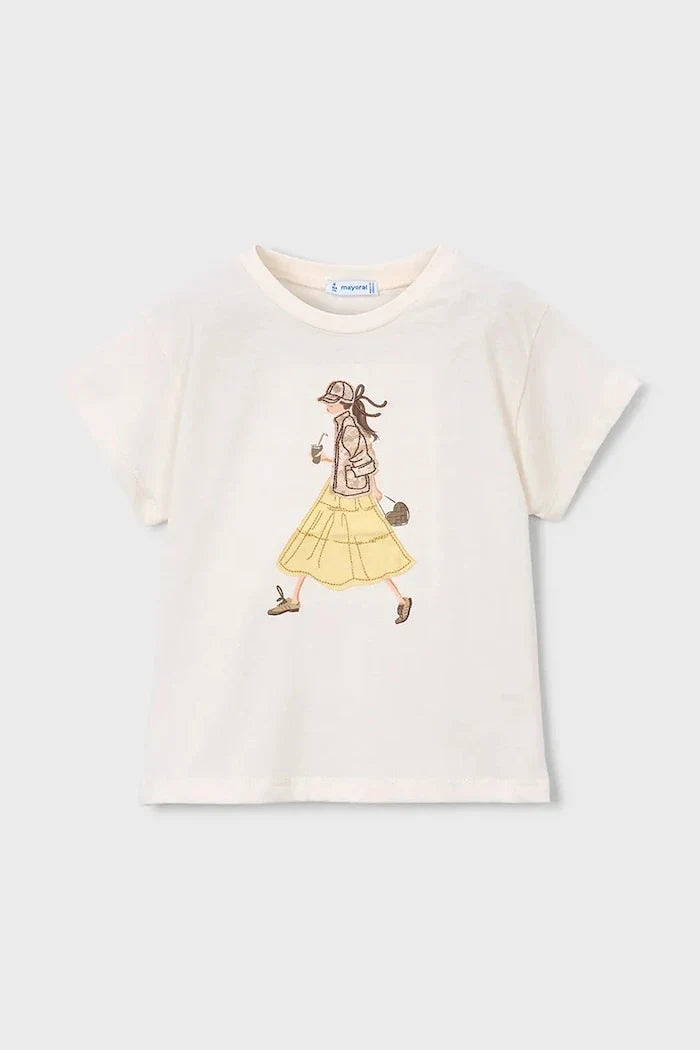 Camiseta de algodón para niño Mayoral
