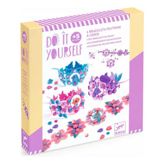 Djeco - Kit DIY - Crea pulseras de fieltro