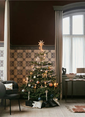 Ferm Living - Bola decorativa con efecto mármol - Set de 4