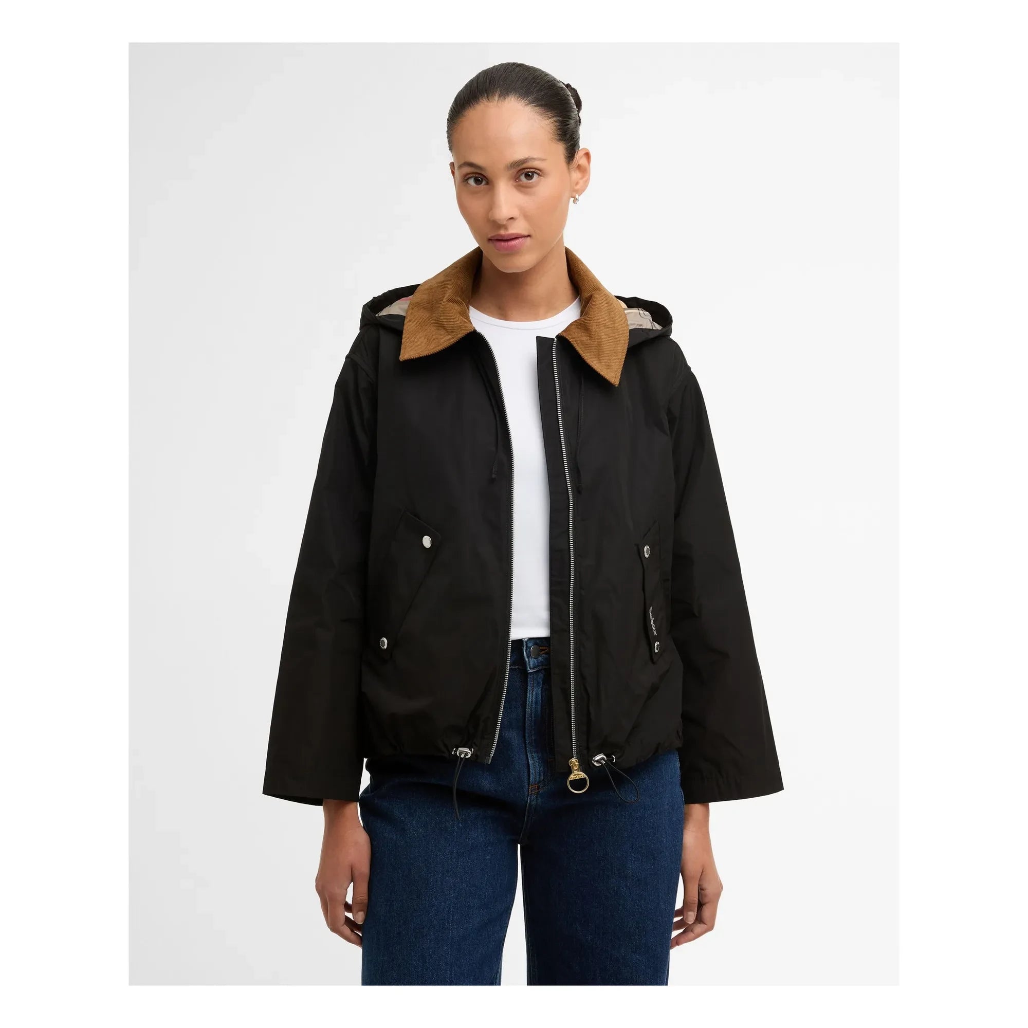 Barbour - Chaqueta impermeable Weaver | Negro