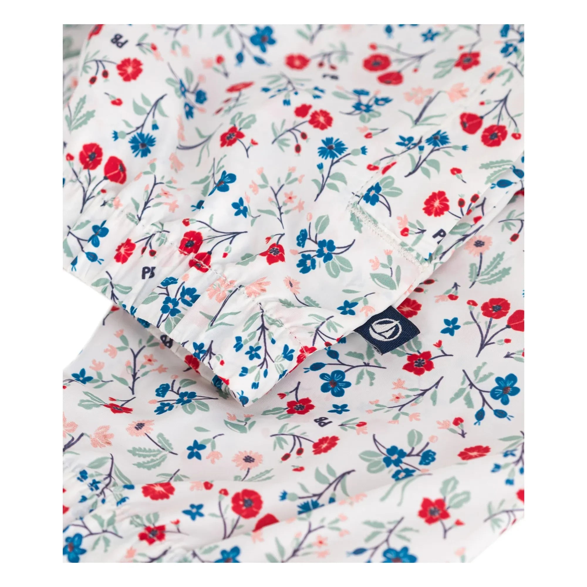 Petit Bateau - Chaqueta Bonati de fibras recicladas | Blanco