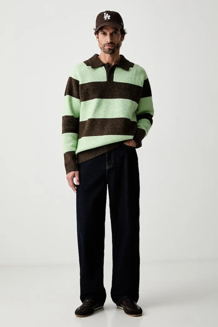 Les Deux jersey de mezcla de lana para hombre
