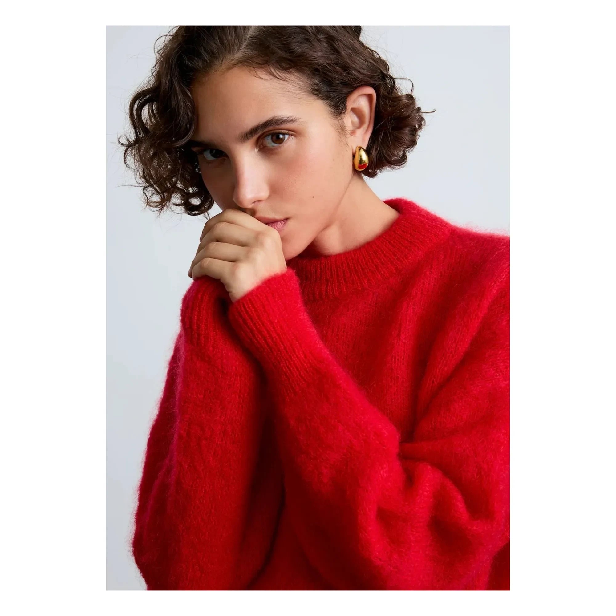 Surprise Paris - Jersey Jane Super Kid Mohair | Rojo