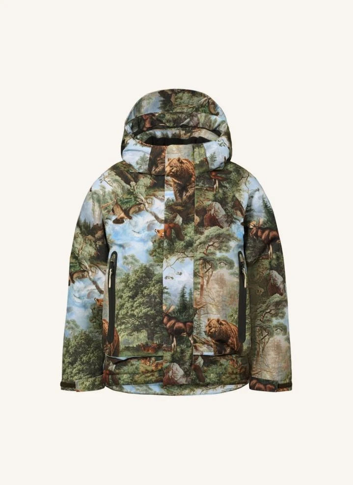 Chaqueta de plumón Molo - Castor Forest | Verde