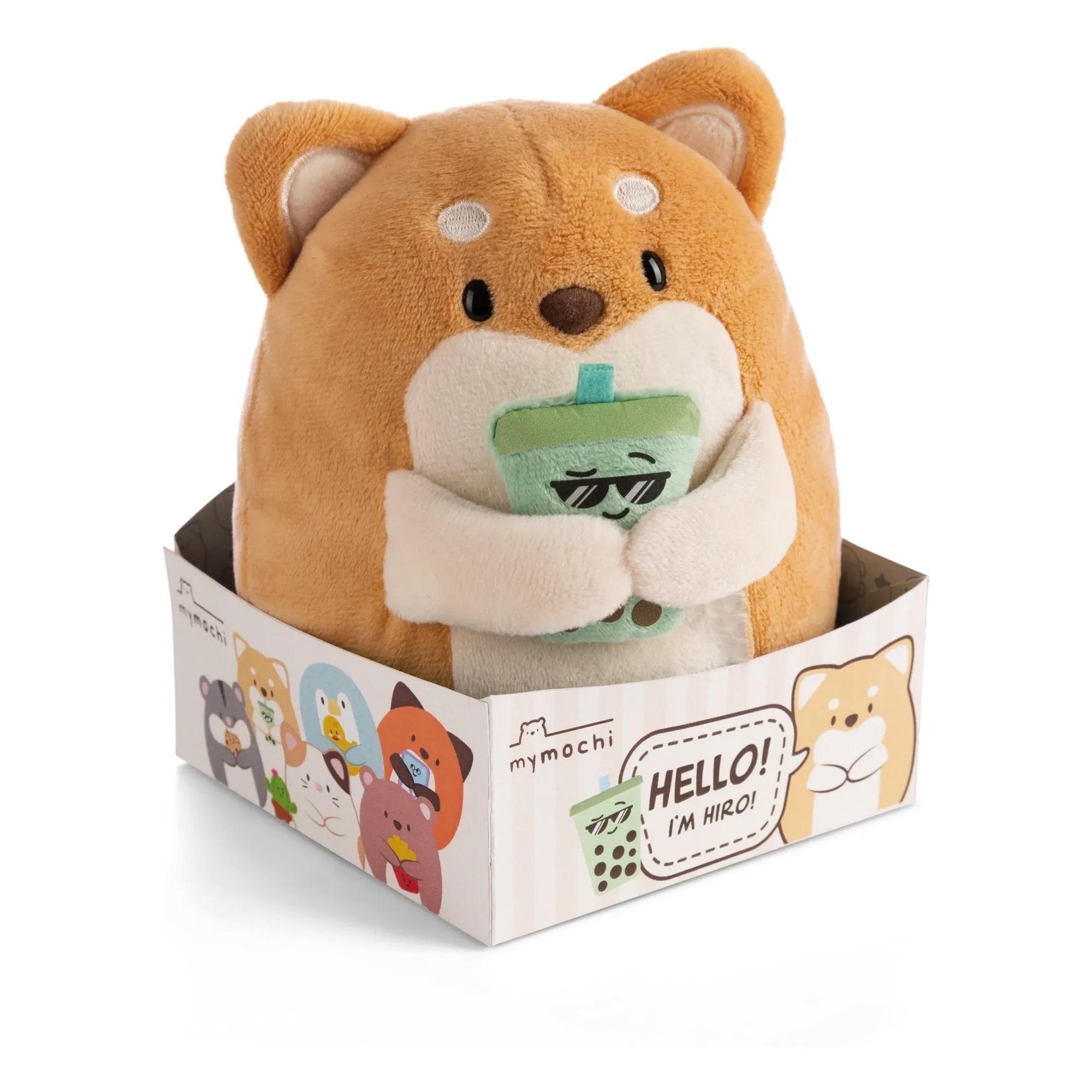 Nici - Perro de peluche Hiro | Marrón claro