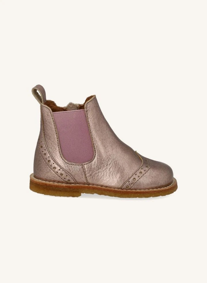 Angulus - Botas Chelsea Clásicas | Rosa