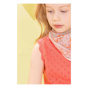 Bonton - 25 Yaş Fular Fleuri | Pembe