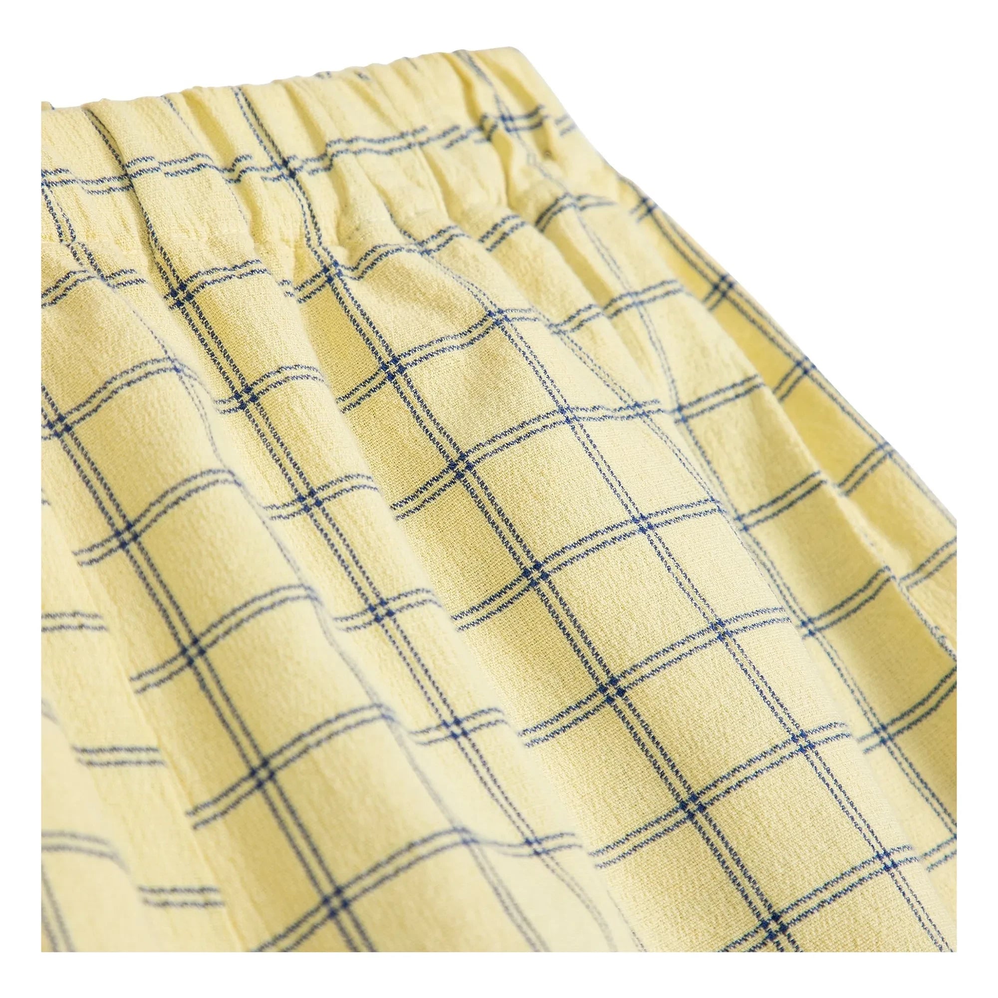 Bobo Choses - Spicy Window Shorts de algodón bambula | Amarillo