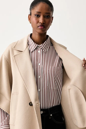 Abrigo de lana corto para mujer Weekend Max Mara WKDNEO
