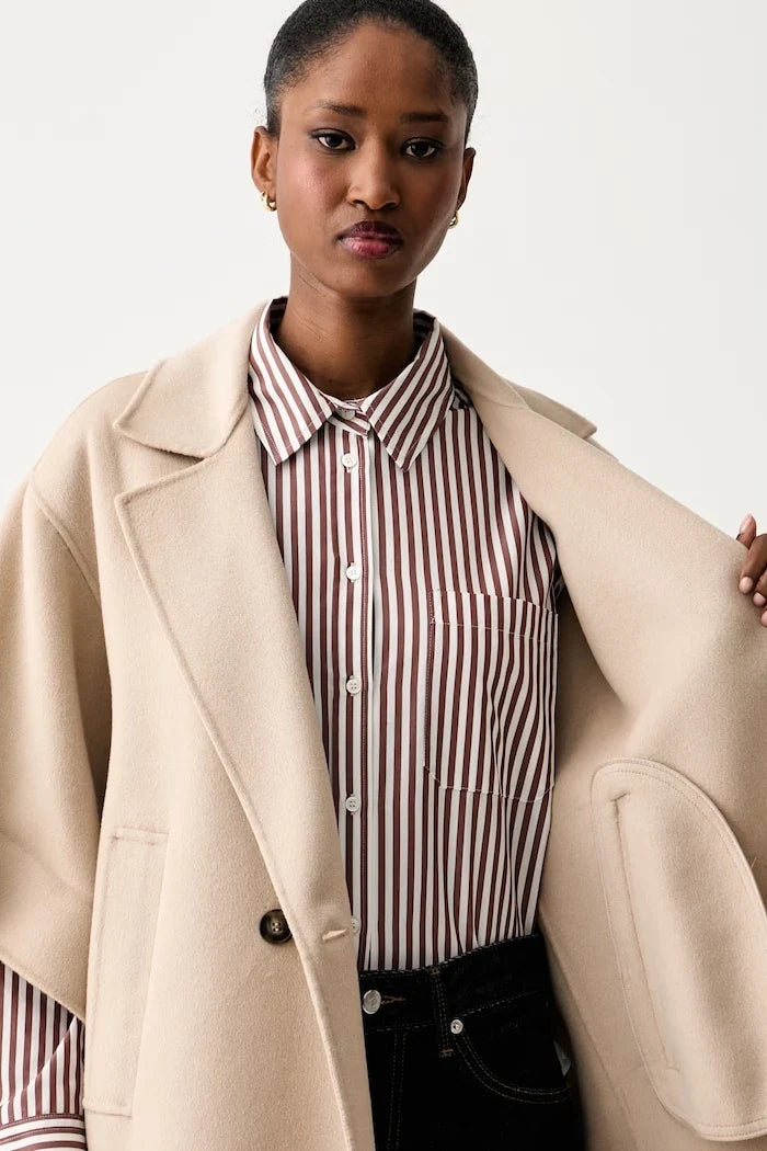 Abrigo de lana corto para mujer Weekend Max Mara WKDNEO