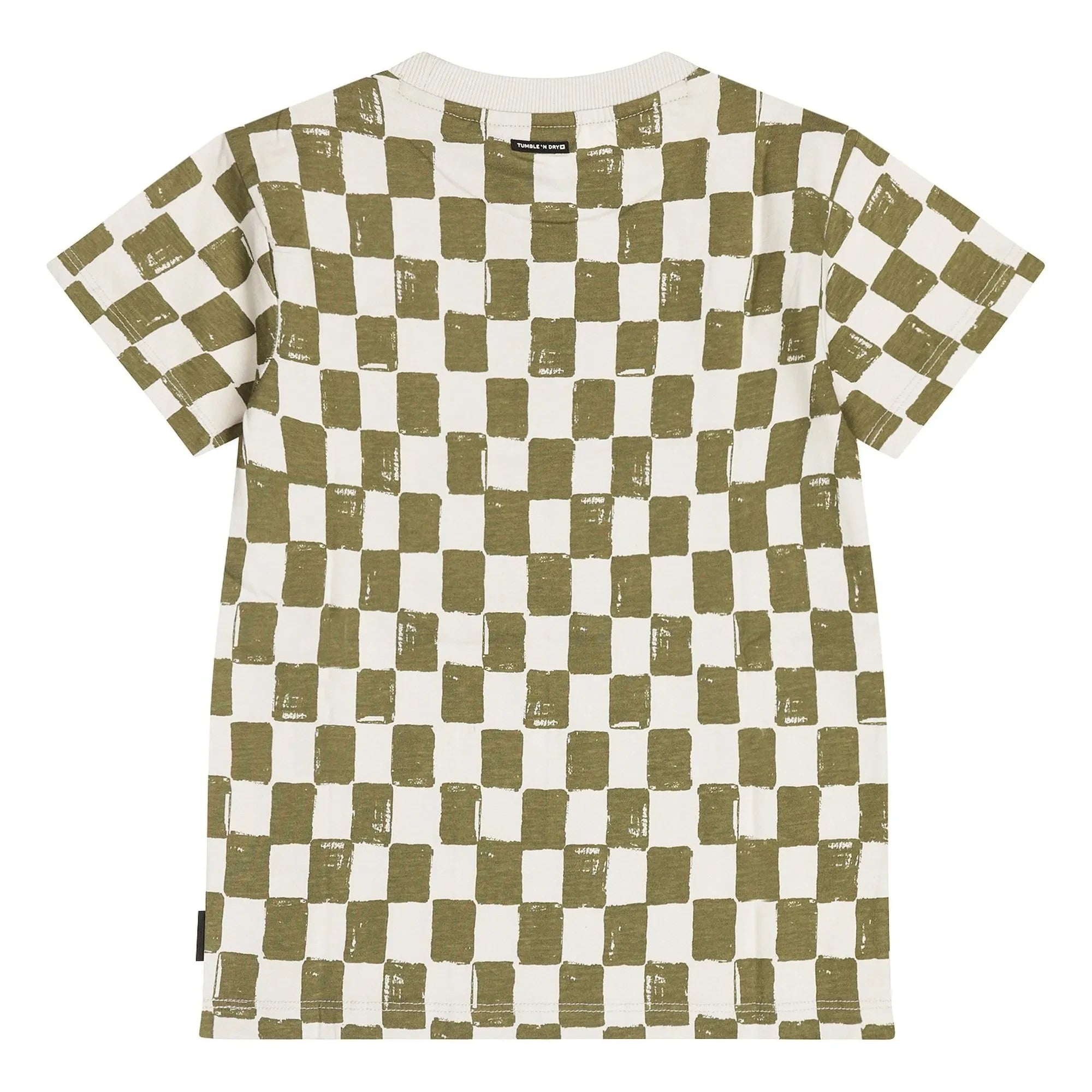 Tumble N'Dry - Camiseta suave de algodón orgánico | Marrón caqui